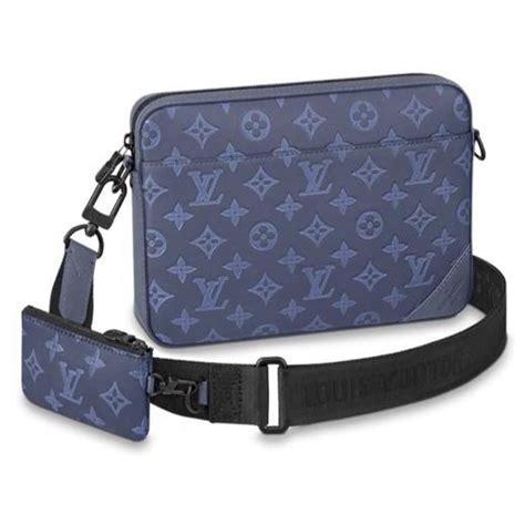 blue lv pouch